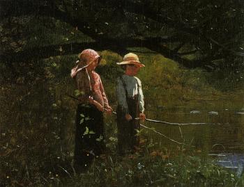 Winslow Homer : Fishing